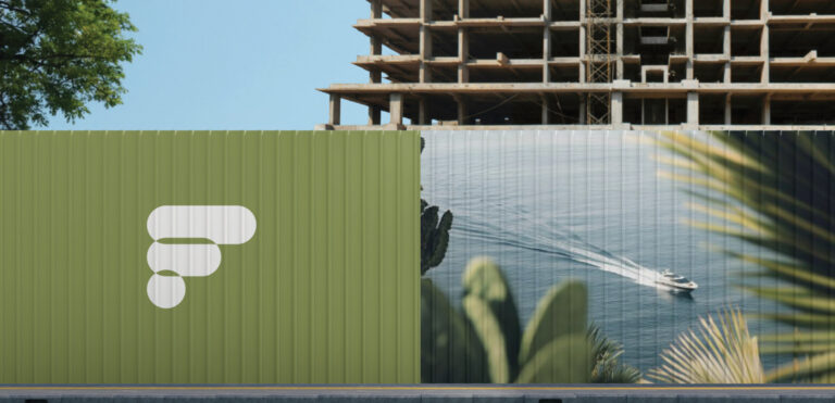 FIRSTFRANK — ตัวอย่างการใช้งานแบรนด์ (mockup) งานออกแบบ CI โดย Brandfolio
